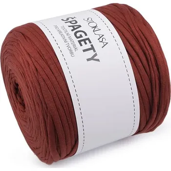 Příze Špagety / příze 550 g - 35 rezavá stř. různé odstíny