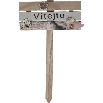 Velikonoční dekorace Zápich - VÍTEJTE D4857 - 24 × 1.5 × 42 cm