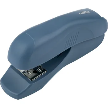 crelando® Děrovačka / Sešívačka / Odvíječ lepicí pásky (sešívačka, modrá)