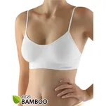 Dámský top s úzkými ramínky Eco Bamboo - bílá - S/M