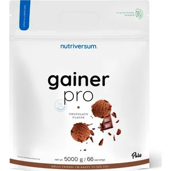 Protein Nutriversum Pure Gainer Pro 5000 g Příchuť: Vanilka