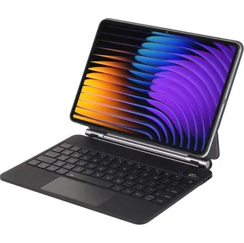 Příslušenství pro tablet JP Magnetic Keyboard pouzdro na tablet s displejem, Xiaomi Pad 7 / 7 Pro, černé