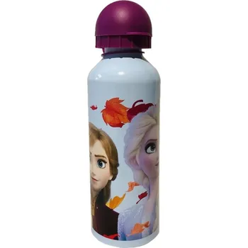 Láhev ALU láhev Ledové Království 2 Anna a Elsa Hliník, Plast, 500 ml