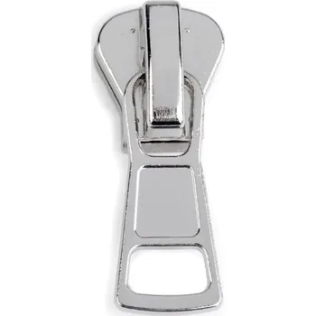 Zip Jezdec ke kostěným zipům 8 mm 10ks - nikl