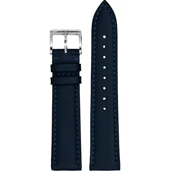 Řemínek na hodinky Řemínek kožený MeisterSinger SKK modrý - 18 mm + 5 let záruka a dárek ZDARMA