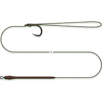 Rybářský háček Madcat Návazec Standard Pellet Rig Suspending - Průměr 0,95 mm - Délka 70 cm - Háček 3/0