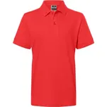 James & Nicholson (Daiber) Dětská polokošile JN070k - Tomato | XL