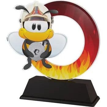 Poháry Bauer Akrylátová trofej AKEKC001M10 | Hasiči