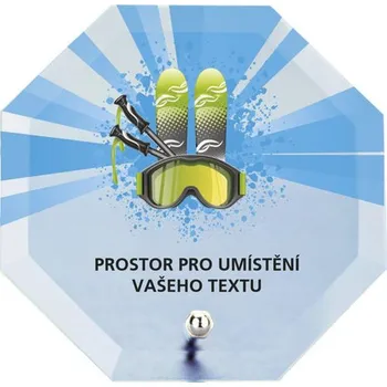 Poháry Bauer Skleněná trofej s potiskem CRP2M11 | Lyžování