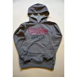 mikina chlapecká s kapucí, Wendee, ozfb11145-1, šedá - 110 | 5let