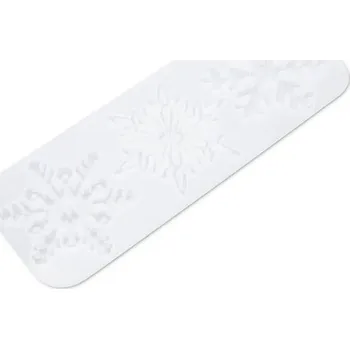 Silikonová forma na odlévání kreativní hmoty sněhové vločky