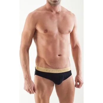 Slipy Kvalitní pánské slipy GERONIMO 1362s2 black - S