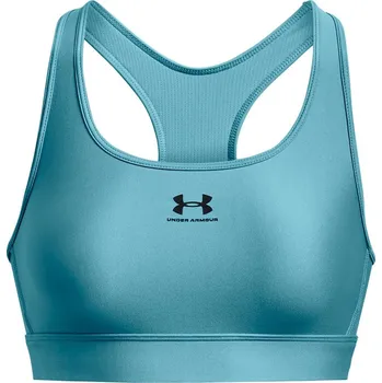 Dámské spodní prádlo sportovní podprsenka UNDER ARMOUR UA HG Armour Mid Padless Blue - S