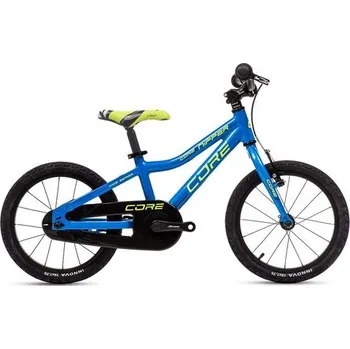 Dětské kolo Core Dětské kolo Core Nipper Al 16", torpédo (7.07kg) - modrý s reflexní žlutou, Innova 2025