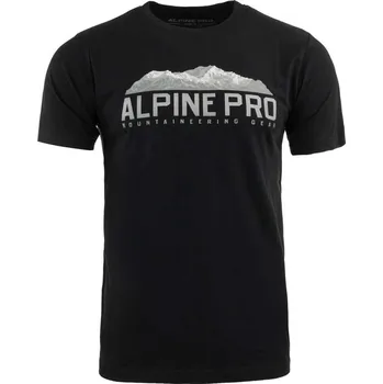 Pánské oblečení Pánské triko ALPINE PRO MODEN black - XS