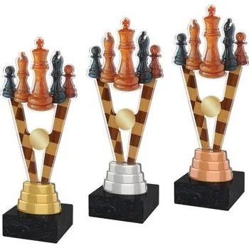 Poháry Bauer Akrylátová trofej ACUTM32 | Šachy