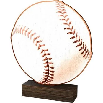 Poháry Bauer Dřevěná plaketa WF281 | Baseball