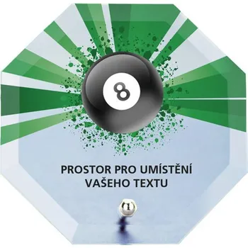 Poháry Bauer Skleněná trofej s potiskem CRP2M15 | Billiard