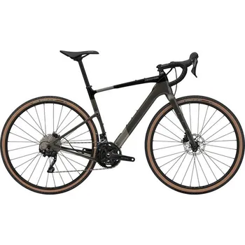 Jízdní kolo CANNONDALE Gravel kolo CANNONDALE TOPSTONE CARBON 4, smoke black-jet black-stealth gray-silver - L (175 - 190 cm)