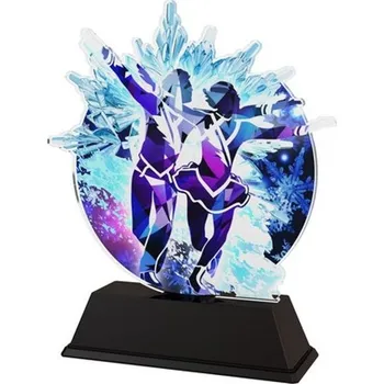 Poháry Bauer Akrylátová trofej CBCUS004M08 | Krasobruslení