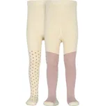 2 páry jemné bambusové punčocháče pro děti Minipop MP61 - Pale Pink Velikost: 110/116