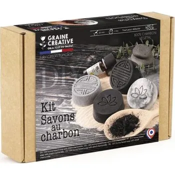 kreativní sada Graine Creative Kreativní sada na výrobu mýdel s aktivním uhlím