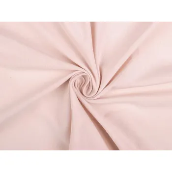 Úplet bavlněný jednobarevný - 2 (B-311) pudrová