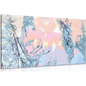 Obraz Dovido Obraz abstrakce stromů