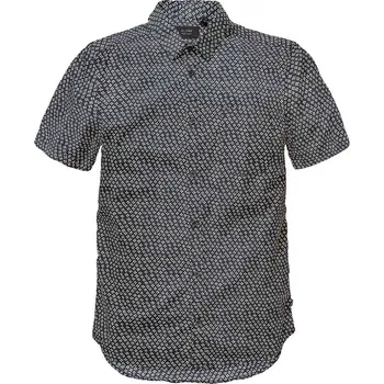 Pánská košile pánská košile GLOBE Posie Ss Shirt, vintage black - M