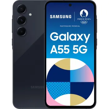 Mobilní telefon Samsung Galaxy A55 5G 16,8 cm (6.6") Dual SIM USB typu C 8 GB 128 GB 5000 mAh Námořnická modrá