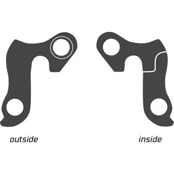 rám kola GHOST náhradní díly Patka rámu EZ 1352 - UNI