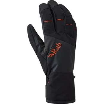 Rukavice lyžařské či skialpinistické rukavice RAB Cresta GTX Glove, black - L