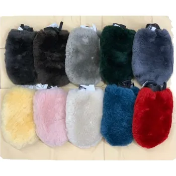 Pracovní rukavice Čistící beránková rukavice Mattes pravý beránek