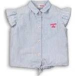 Košile dívčí na zavazování, Minoti, Hut 5, modrá - 104/110 | 4/5let