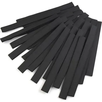 Zip Suchý zip střihaný 2x20 cm 25 párů - 6 černá