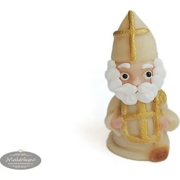 Čokoláda Frischmann Mikuláš bílý - marcipánová figura