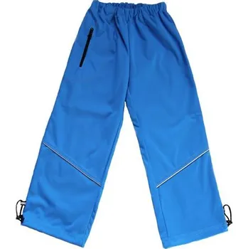 Dětské letní softshellové nepromokavé kalhoty modrá