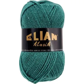 Příze Elian KLASIK příze 50 gramů na pletení - 516 zelená lesní