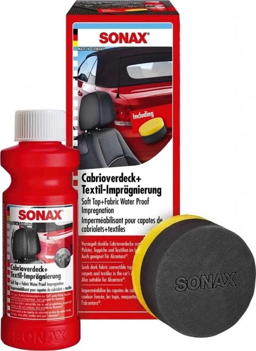 SONAX ORIGINAL SONAX Impregnace kabrio - textil - tinktura 250 ml