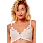 Krajková vyztužená podprsenka 36156 Ginny 02x ecru - krémová - 75B