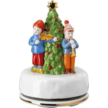 Vánoční dekorace Vánoční hrací skříňka velká, Christmas Sounds Ø 11,5 cm, Rosenthal
