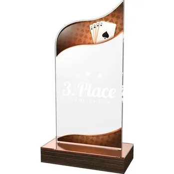 Poháry Bauer Akrylátová trofej WPLA604 | Karty