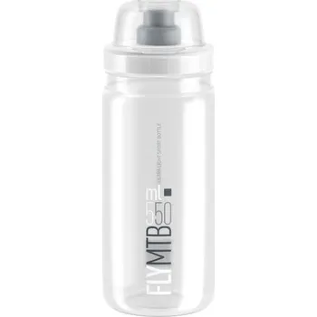 Košík na láhev ELITE Láhev ELITE FLY MTB - FLY MTB-550 ml-čirá/šedá