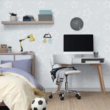 Tapeta Dovido Tapeta šedé vesmírné hvězdičky