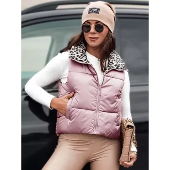 Dámská vesta DSTREET RŮŽOVÁ L