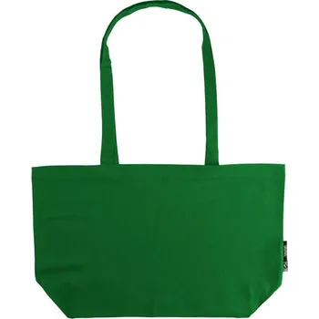 Nákupní taška Neutral Velká nákupní taška přes rameno z organické Fairtrade bavlny - Zelená