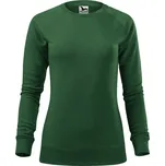 MALFINI Dámská mikina Merger - Lahvově zelený melír | XL