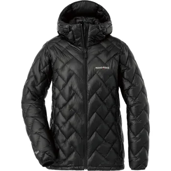 Dámská bunda Montbell Péřová bunda Plasma 1000 Alpine Down Parka dámská Velikost: XL / Barva (vzor): černá