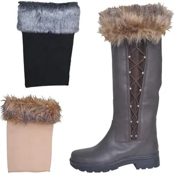 Jezdectví Kožešinový lem do boty HKM OUTLET