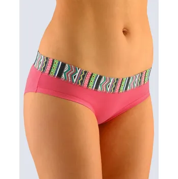 Kalhotky GINA dámské kalhotky Disco VIII - bílá mahagon - 34/36